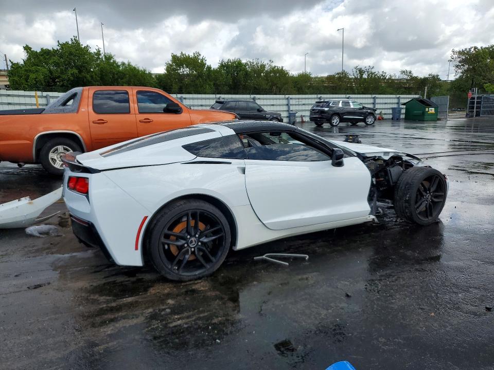 2015 Chevrolet Corvette stingray VIN 1G1YK2D78F5120200 COPART salvage auction — FRONT END, Fl - Cert Of Title Slvg Rebuildable (P), sold $11,300 on 2026-07-13 (photo 3)