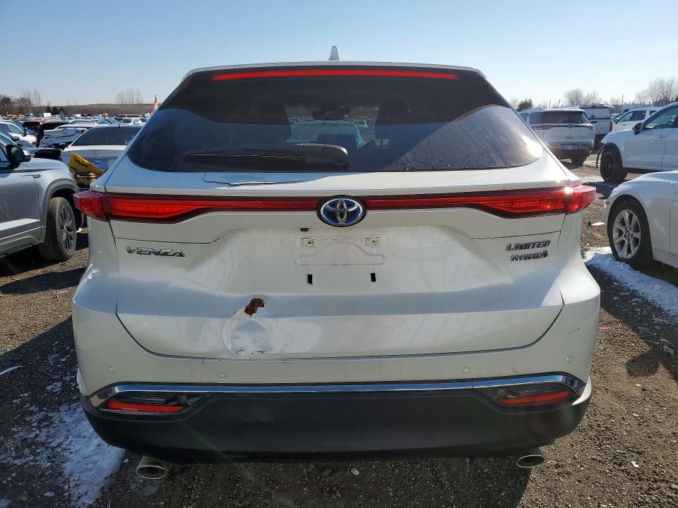 2022 Toyota Venza VIN JTEAAAAH4NJ097292 COPART salvage auction — FRONT END, Salvage Title, sold $18,750 on 2026-07-09 (photo 6)