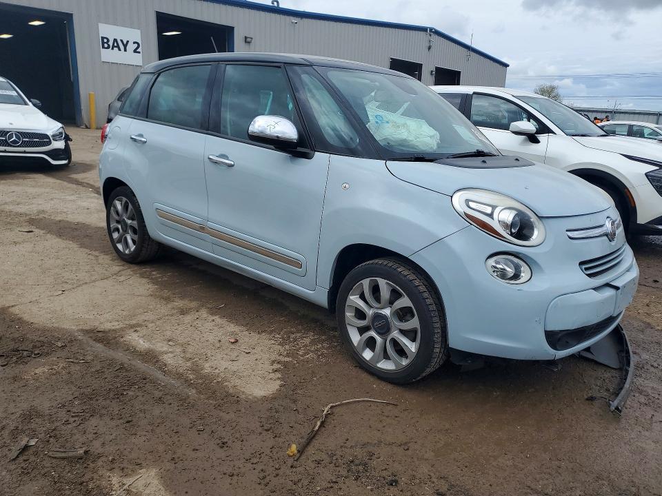 2014 Fiat 500 VIN ZFBCFACHXEZ029627 COPART salvage auction — FRONT END, Il - Salvage Certificate, sold $300 on 2026-07-16 (photo 4)