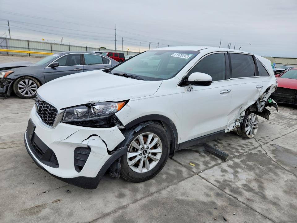 2020 Kia Sorento VIN 5XYPG4A32LG675129 COPART salvage auction — REAR END, Salvage Title, sold $1,350 on 2026-07-31 (photo 1)