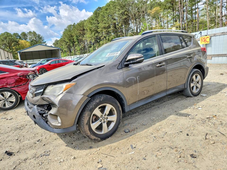2015 Toyota Rav 4 VIN JTMRFREV7FD110527 COPART salvage auction — FRONT END, Md - Cert Of Salvage > 75% Damage, sold $4,550 on 2026-07-14 (photo 1)