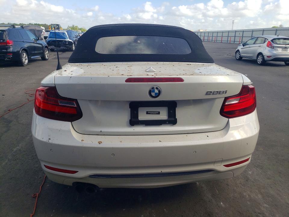 2016 BMW 2er VIN WBA1K9C59GV321748 COPART salvage auction — FRONT END, Fl - Cert Of Title Slvg Rebuildable, sold $2,100 on 2026-08-10 (photo 6)