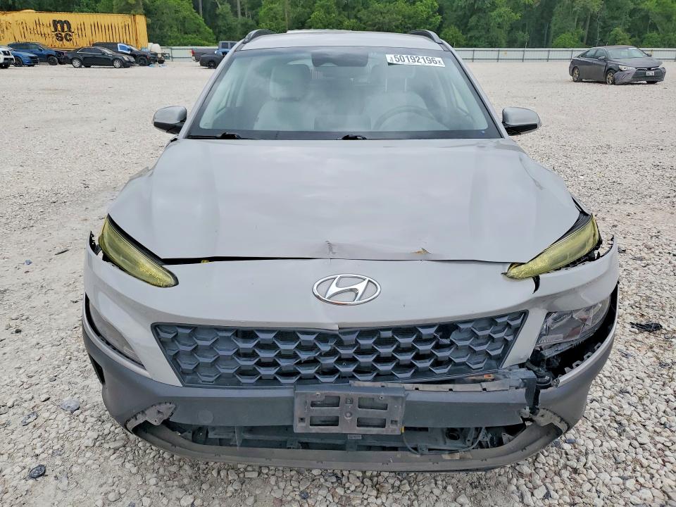 2023 Hyundai Kona VIN KM8K62AB8PU980353 COPART salvage auction — FRONT END, Tx - Salvage Vehicle Title, sold $3,050 on 2026-07-14 (photo 5)