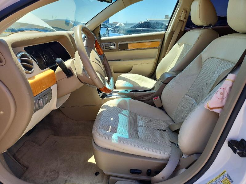 2009 Lincoln Mkz VIN 3LNHM26T69R616685 COPART salvage auction — FRONT END, Ca - Salvage Certificate, sold $200 on 2026-07-31 (photo 7)