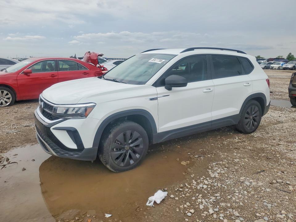 2022 Volkswagen Taos VIN 3VVCX7B20NM078624 COPART salvage auction — SIDE, Tx - Salvage Vehicle Title, sold $5,800 on 2026-07-02 (photo 1)