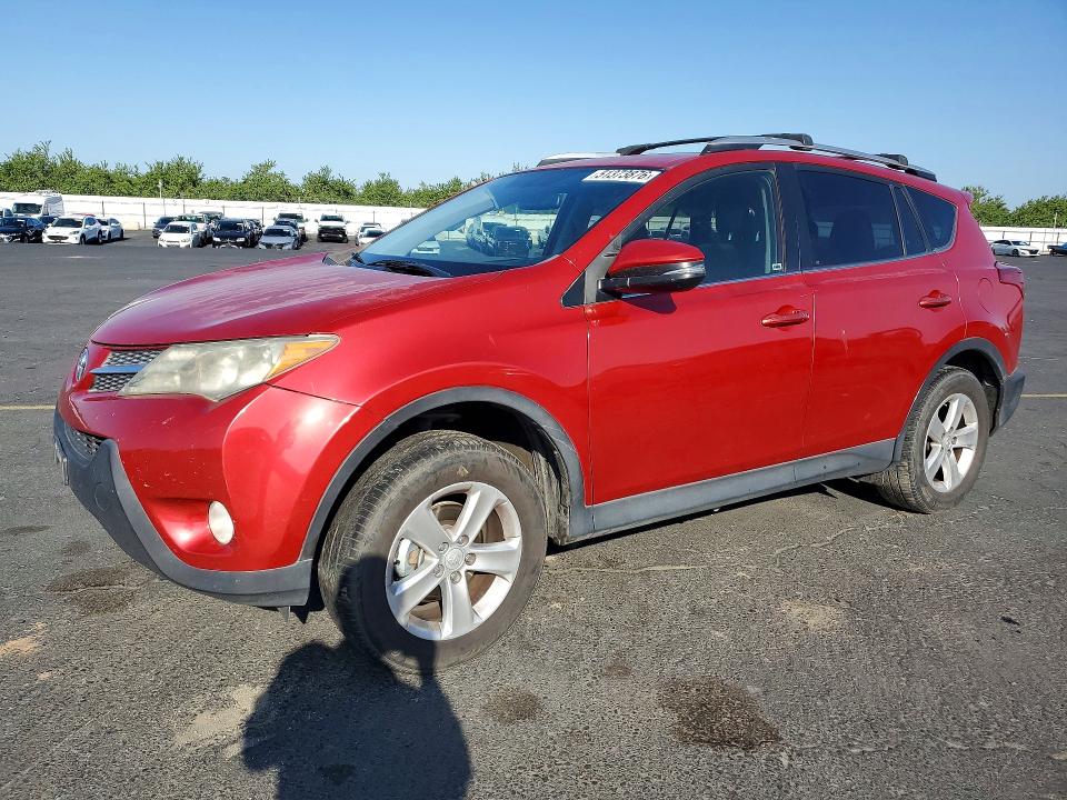 2013 Toyota Rav 4 VIN JTMRFREV3D5011131 COPART salvage auction — REAR END, Salvage Title, sold $2,600 on 2026-07-13 (photo 1)