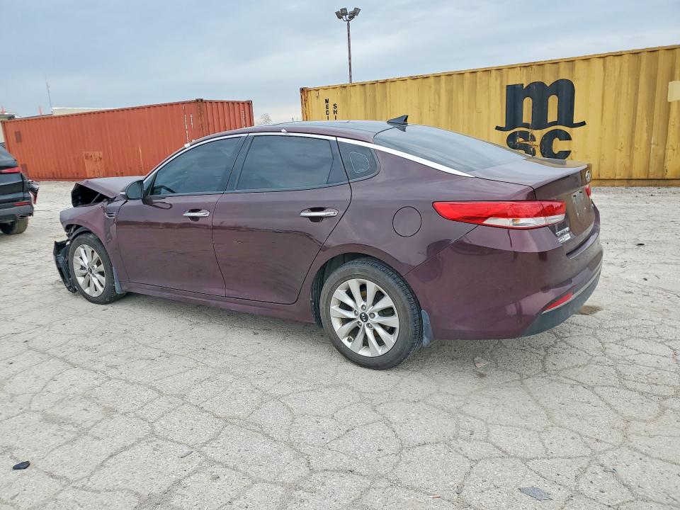 2016 Kia Optima VIN 5XXGU4L39GG101918 COPART salvage auction — FRONT END, In - Cert Of Title-Salvage Title, sold $675 on 2026-07-28 (photo 2)