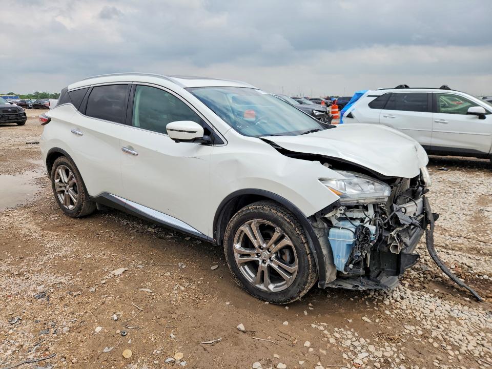 2018 Nissan VIN 5N1AZ2MH6JN192305 COPART salvage auction — FRONT END, Salvage Title, sold $2,100 on 2026-07-09 (photo 4)