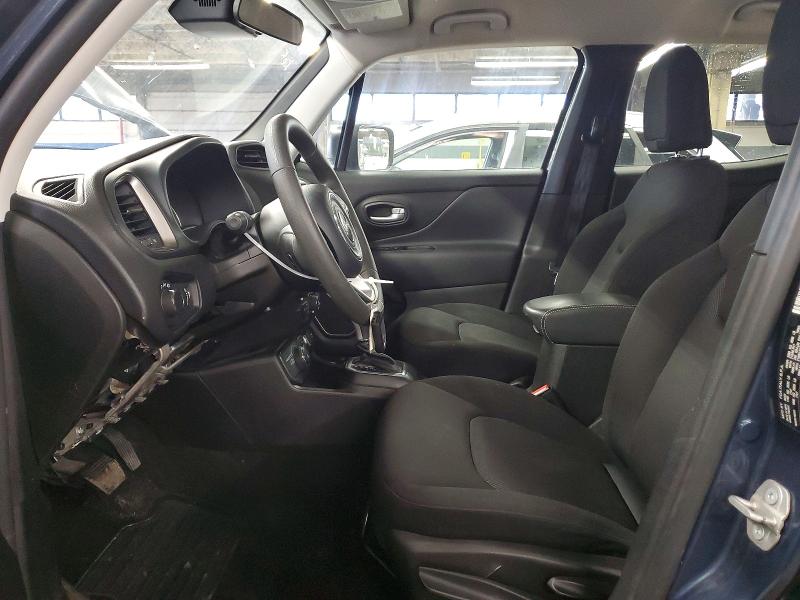 2023 Jeep Renegade VIN ZACNJDB12PPP33846 COPART salvage auction — FRONT END, IL - CERTIFICATE OF TITLE, sold $250 on 2026-07-28 (photo 7)