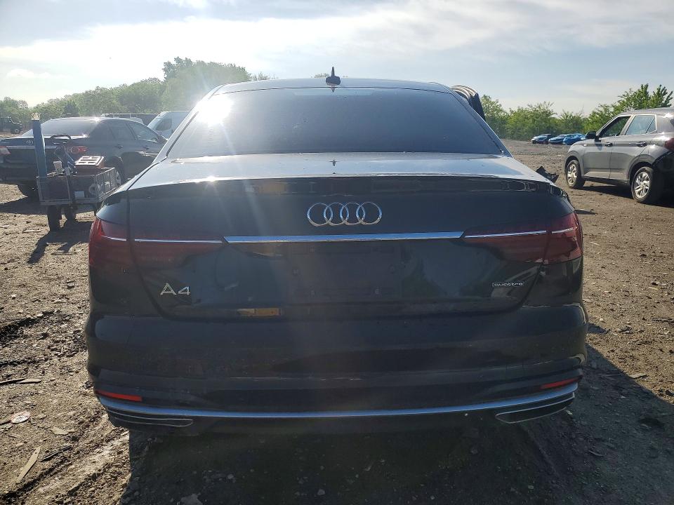 2021 Audi A4 VIN WAUBBAF44MA058712 COPART salvage auction — SIDE, Md - Cert Of Salvage > 75% Damage, sold $1,000 on 2026-07-30 (photo 6)