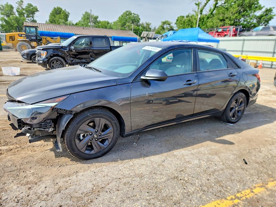 2022 Hyundai Elantra VIN 5NPLS4AG6NH085091 COPART salvage auction — FRONT END, Ks - Cert Of Title-Salvage, sold $5,800 on 2026-07-15 (photo 1)