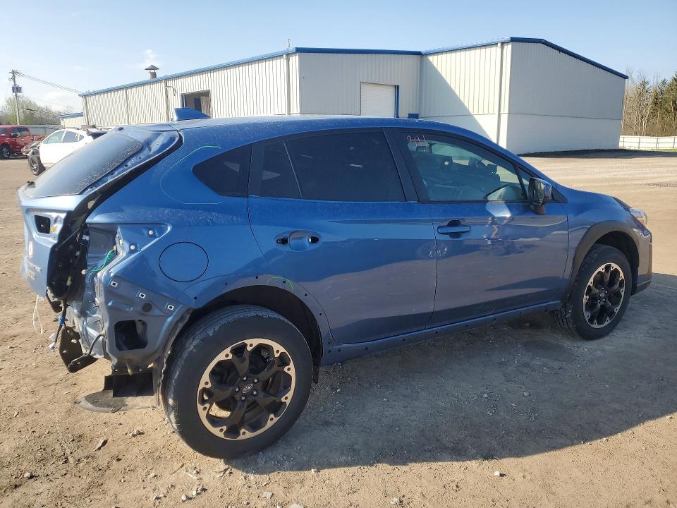 2023 Subaru Xv VIN JF2GTAEC1PH200218 COPART salvage auction — REAR END, Ny - Mv-907A Salvage Certificate, sold $6,100 on 2026-07-06 (photo 3)