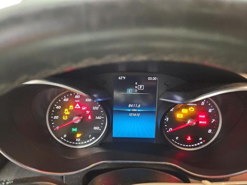 2020 Mercedes-benz Glc VIN W1N0G8DB7LF810872 COPART salvage auction — REAR END, Va - Cert Of Title - Salvage, sold $8,700 on 2026-07-10 (photo 9)