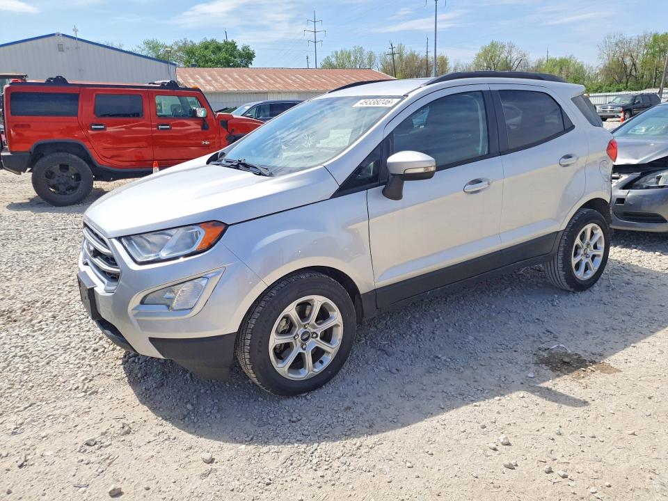 2020 Ford Ecosport VIN MAJ3S2GE0LC320061 COPART salvage auction — REAR END, Oh - Cert Of Title-Salvage, sold $2,750 on 2026-07-07 (photo 1)