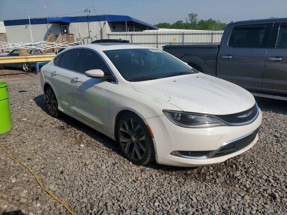 2015 Chrysler VIN 1C3CCCCGXFN662067 COPART salvage auction — REAR END, Al - Certificate Of Title, sold $350 on 2026-07-21 (photo 4)