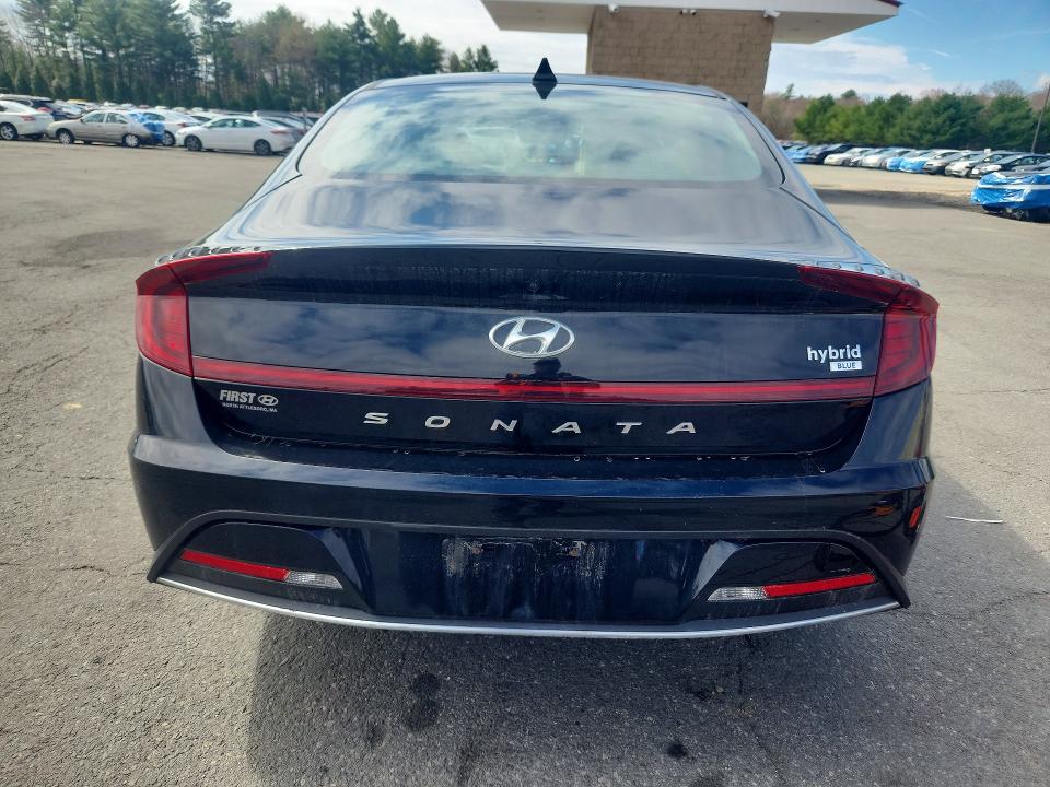 2023 Hyundai Sonata VIN KMHL24JJ9PA083370 COPART salvage auction — FRONT END, Salvage Title, sold $675 on 2026-07-23 (photo 6)