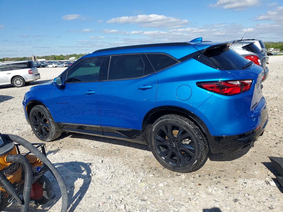 2020 Chevrolet Blazer VIN 3GNKBKRS5LS721969 COPART salvage auction — VANDALISM, Mi - Certificate Of Title, sold $15,500 on 2026-07-30 (photo 2)