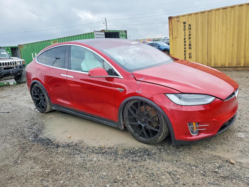 2016 Tesla Model x VIN 5YJXCBE23GF004759 COPART salvage auction — FRONT END, Salvage Title, sold $4,450 on 2026-07-21 (photo 4)