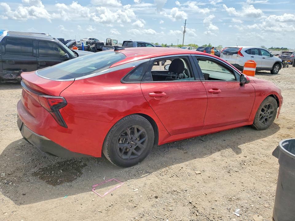 2025 Kia VIN KNAG24J74S5344932 COPART salvage auction — FRONT END, Tx - Salvage Title-Flood Damage, sold $2,150 on 2026-07-20 (photo 3)