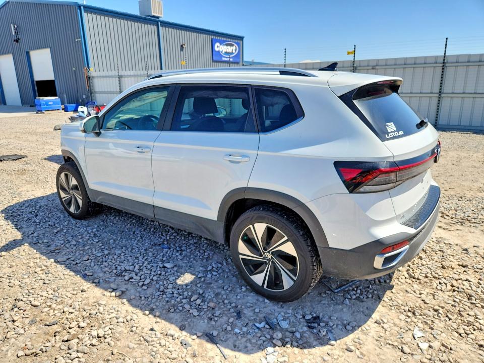 2025 Volkswagen Taos VIN 3VVVC7B28SM080671 COPART salvage auction — FRONT END, Ut - Salvage Certificate, sold $8,600 on 2026-07-10 (photo 2)