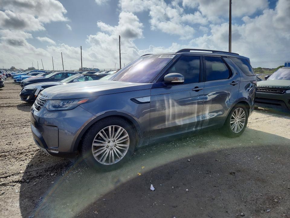 2017 Land rover Discovery VIN SALRRBBK7HA013463 COPART salvage auction — MINOR DENT/SCRATCHES, Ga - Certificate Of Title (P), sold $7,000 on 2026-07-28 (photo 1)