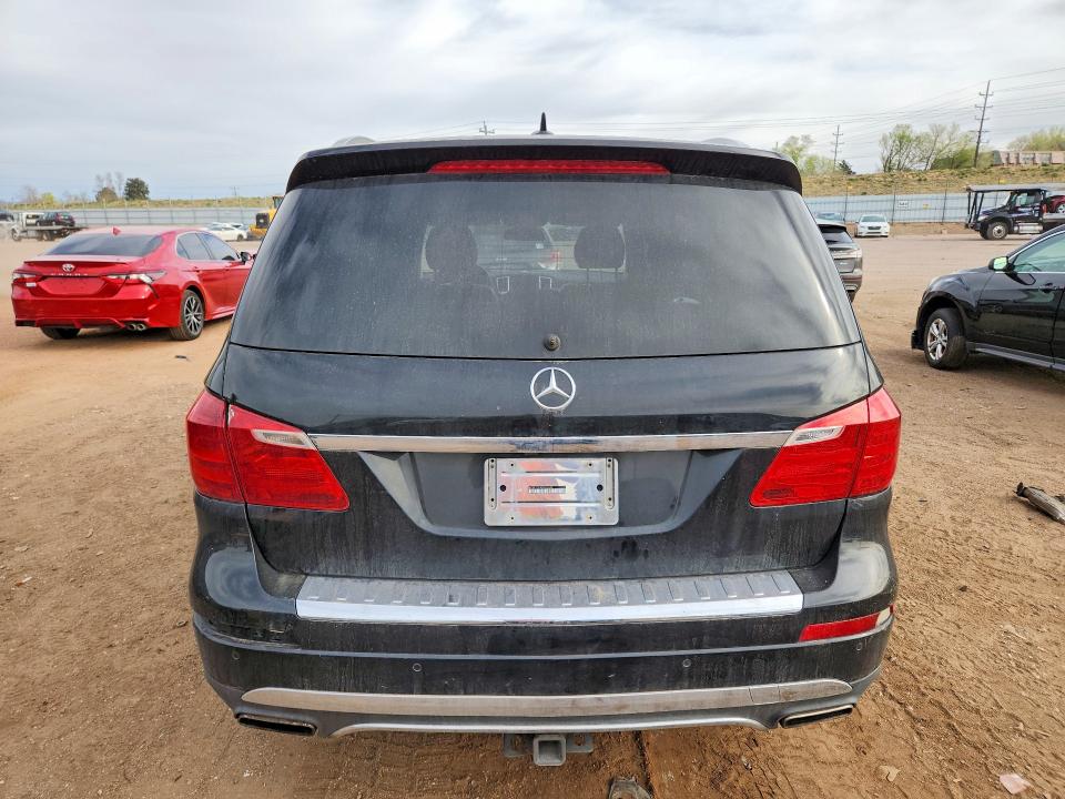 2013 Mercedes-benz Gl-klasse VIN 4JGDF7CE4DA255942 COPART salvage auction — NORMAL WEAR, Salvage Title, sold $750 on 2026-07-15 (photo 6)