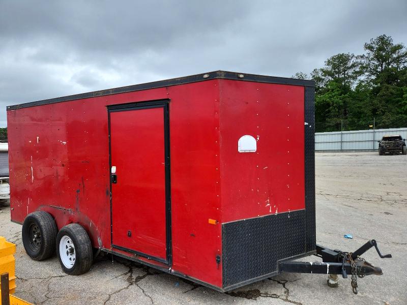 2020 Rock solid carg Enclosed VIN 7H2BE1427LD017598 COPART salvage auction — SIDE, GA - CERT OF TITLE-SALVAGE, sold $200 on 2026-07-16 (photo 1)