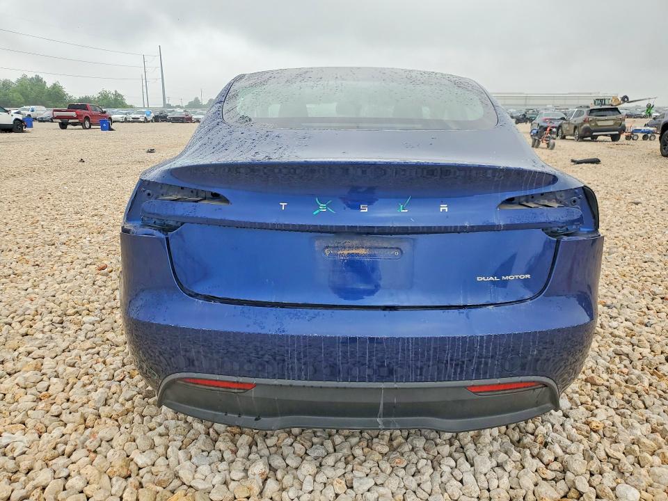 2024 Tesla Model 3 VIN 5YJ3E1EB1RF792396 COPART salvage auction — SIDE, TX, sold $450 on 2026-07-30 (photo 6)
