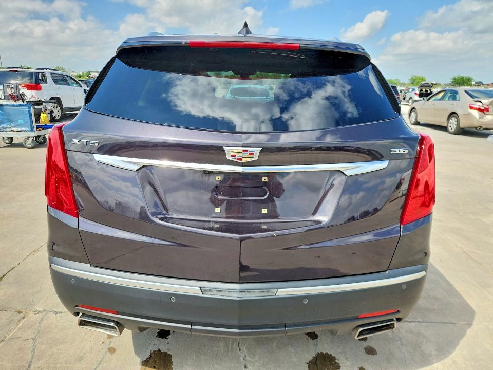 2018 Cadillac Xt5 VIN 1GYKNCRS6JZ104791 COPART salvage auction — SIDE, Tx - Salvage Vehicle Title, sold $4,800 on 2026-07-09 (photo 6)
