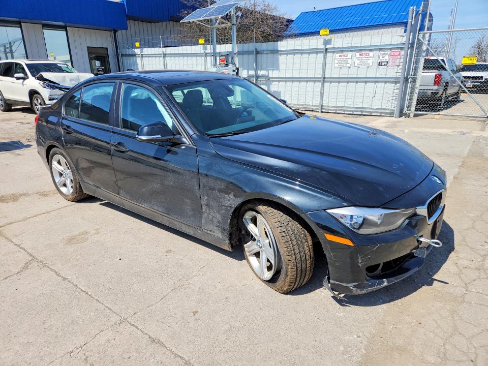 2014 BMW 3er VIN WBA3B3C55EF544916 COPART salvage auction — UNDERCARRIAGE, Mi - Cert Of Title-Salvage Vehicle, sold $2,000 on 2026-07-20 (photo 4)