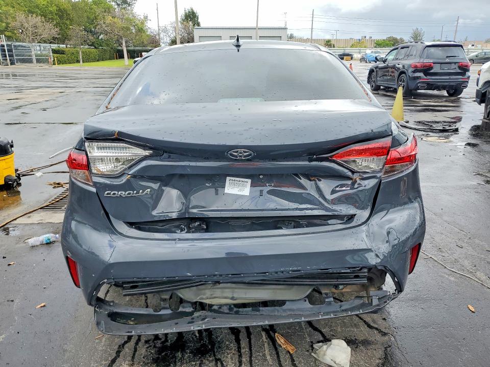 2025 Toyota Corolla VIN 5YFB4MDE2SP340558 COPART salvage auction — REAR END, Fl - Cert Of Title Slvg Rebuildable, sold $7,600 on 2026-07-06 (photo 6)
