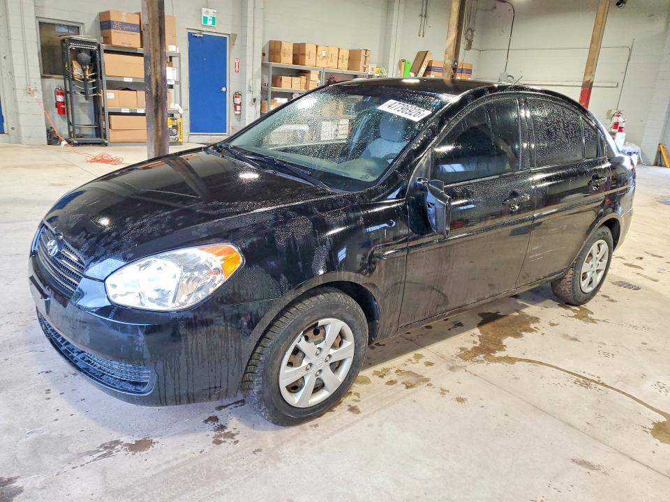 2010 Hyundai Accent VIN KMHCN4BC3AU517215 COPART salvage auction — VANDALISM, On - Permit No Brand - Unfit, sold $300 on 2026-07-23 (photo 1)