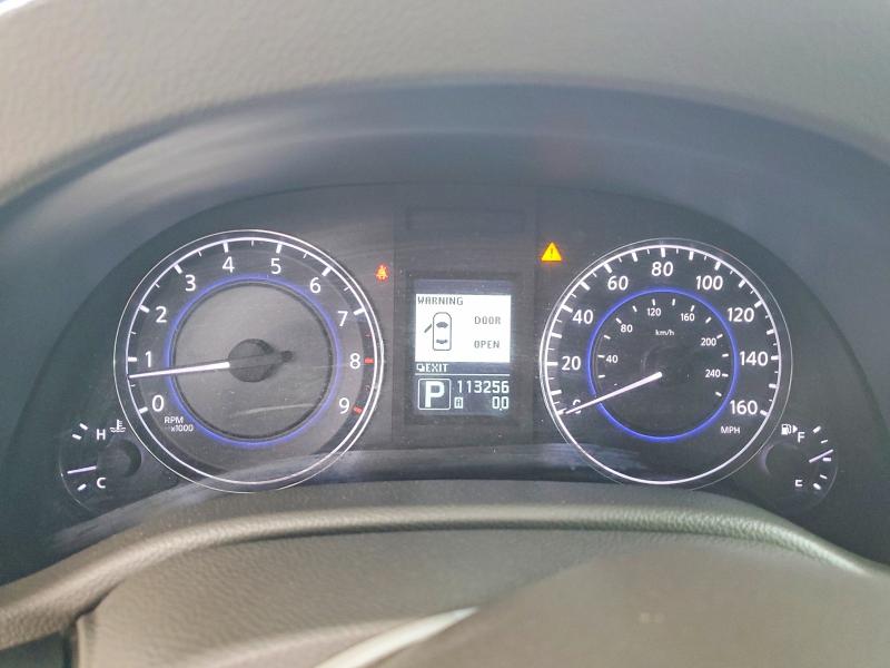2012 Infiniti G37 VIN JN1CV6EK7CM423783 COPART salvage auction — REAR END, Tx - Salvage Vehicle Title, sold $125 on 2026-07-31 (photo 9)