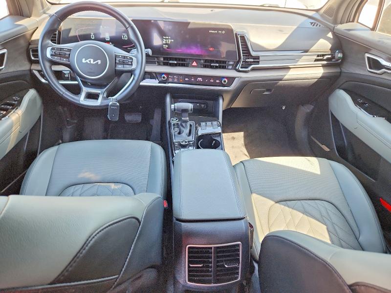 2023 Kia Sportage VIN 5XYK6CAF2PG035039 COPART salvage auction — HAIL, Ks - Cert Of Title-Salvage, sold $9,600 on 2026-07-09 (photo 8)