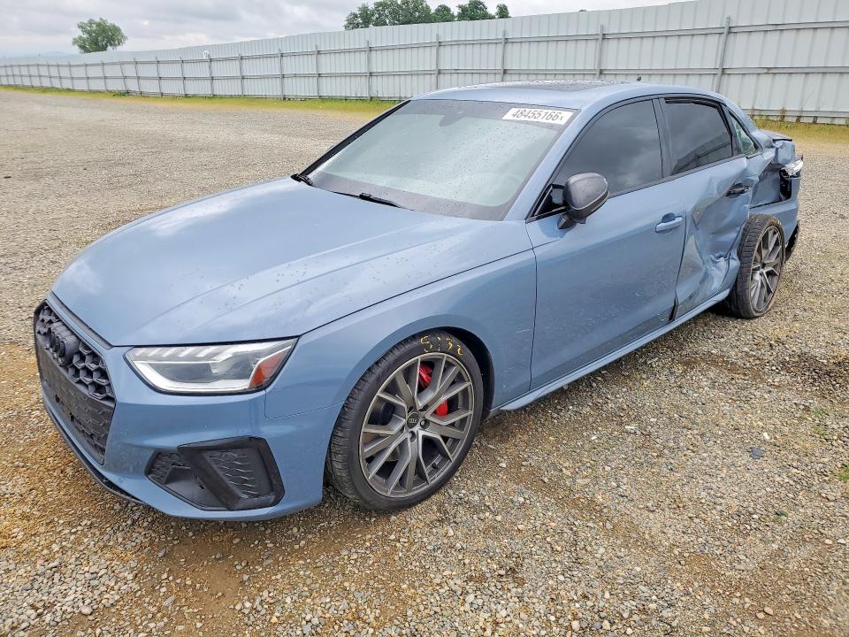 2022 Audi Rs4 VIN WAUB4AF46NA036271 COPART salvage auction — REAR END, CA, sold $9,200 on 2026-07-24 (photo 1)