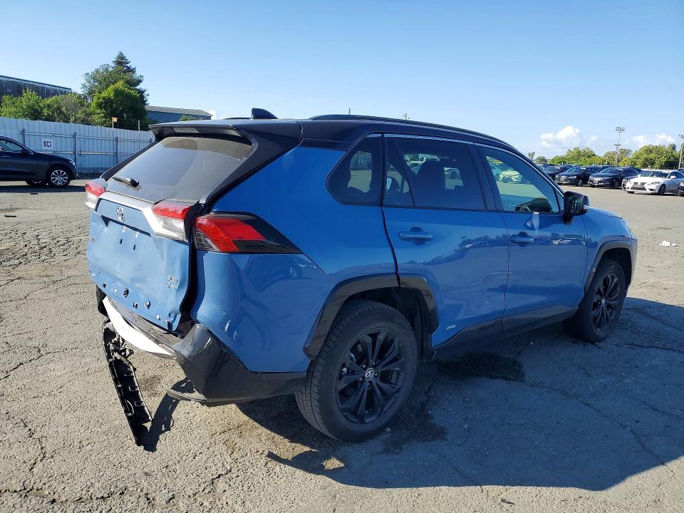 2025 Toyota Rav 4 VIN JTME6RFV6SD580524 COPART salvage auction — REAR END, Salvage Title, sold $23,900 on 2026-07-17 (photo 3)