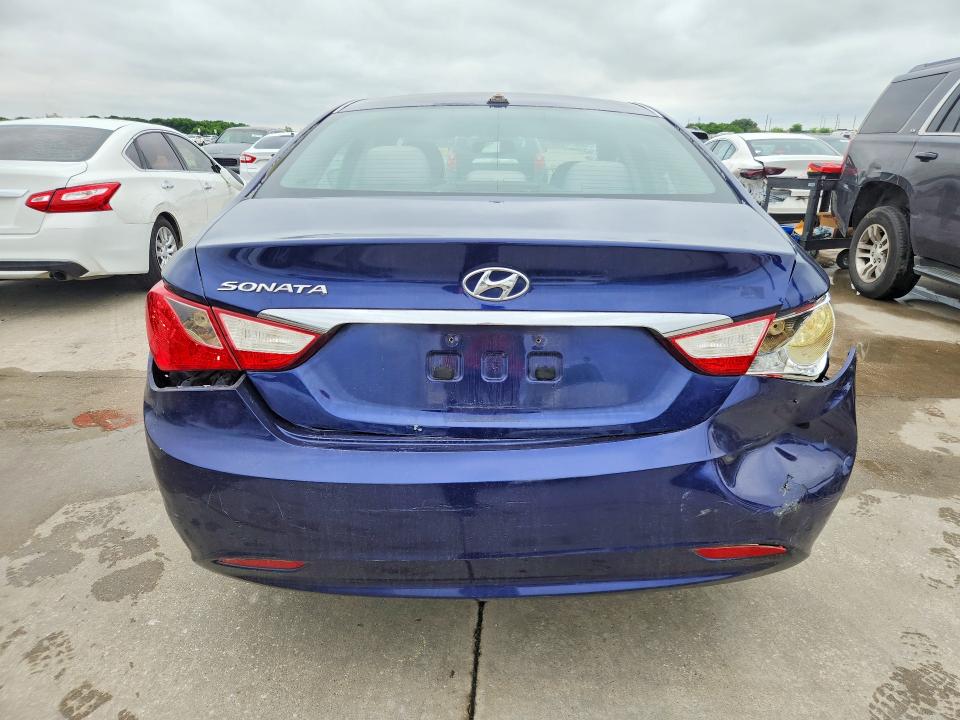 2012 Hyundai Sonata VIN 5NPEB4ACXCH318604 COPART salvage auction — REAR END, Tx - Certificate Of Title, sold $1,400 on 2026-07-02 (photo 6)