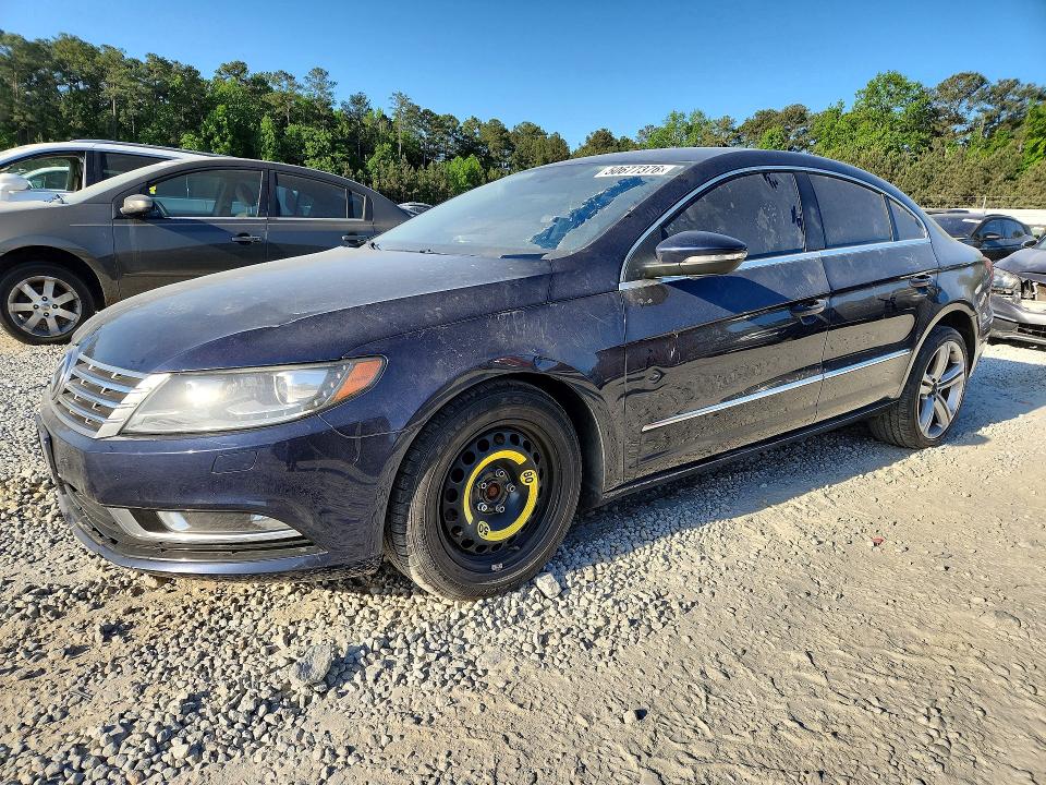 2013 Volkswagen Passat cc VIN WVWBP7AN8DE506689 COPART salvage auction — FRONT END, Salvage Title, sold $250 on 2026-07-30 (photo 1)