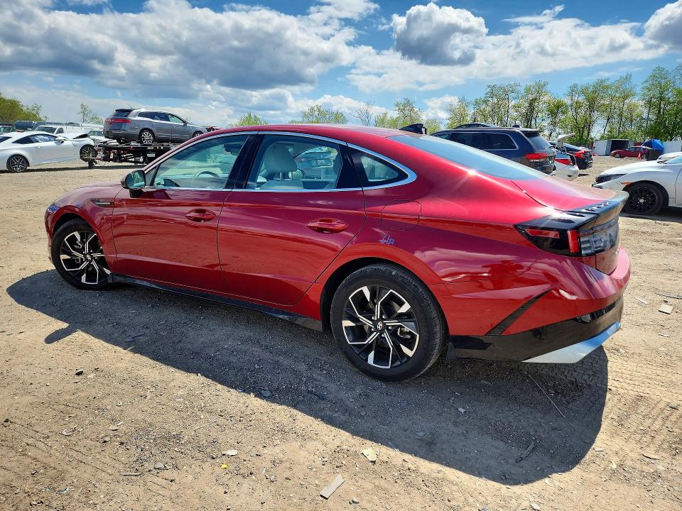2024 Hyundai Sonata VIN KMHL64JAXRA397312 COPART salvage auction — SIDE, Md - Cert Of Salvage > 75% Damage, sold $5,300 on 2026-07-07 (photo 2)