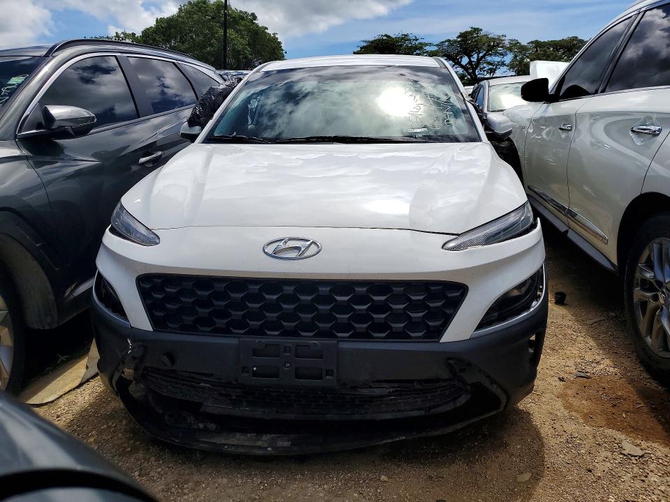 2022 Hyundai Kona VIN KM8K22AB4NU893316 COPART salvage auction — FRONT END, Hi - Certificate Of Salvage, sold $100 on 2026-07-27 (photo 5)