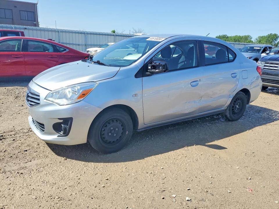 2019 Mitsubishi Mirage VIN ML32F3FJ9KHF17798 COPART salvage auction — SIDE, Mo - Salvage Certificate Of Title, sold $1,500 on 2026-07-07 (photo 1)