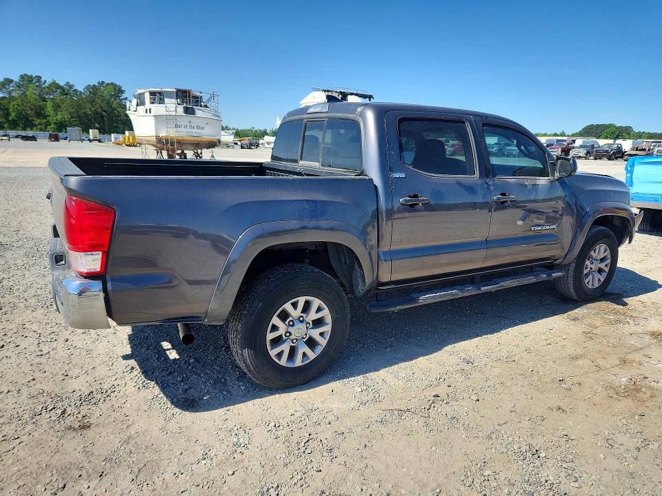 2017 Toyota Tacoma VIN 5TFAZ5CN8HX022877 COPART salvage auction — FRONT END, Nc - Salvage Certificate Of Title, sold $7,800 on 2026-07-06 (photo 3)