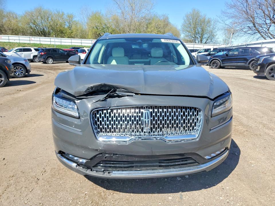 2023 Lincoln Nautilus VIN 2LMPJ9JP2PBL13118 COPART salvage auction — FRONT END, Mi - Cert Of Title-Salvage Vehicle, sold $19,700 on 2026-07-08 (photo 5)