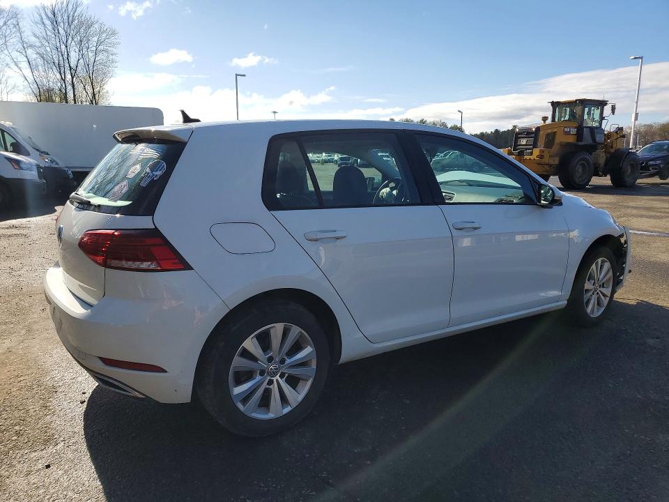 2021 Volkswagen Golf VIN 3VWG57AU7MM000751 COPART salvage auction — FRONT END, Ct - Cert Of Title-Salvage, sold $475 on 2026-07-02 (photo 3)