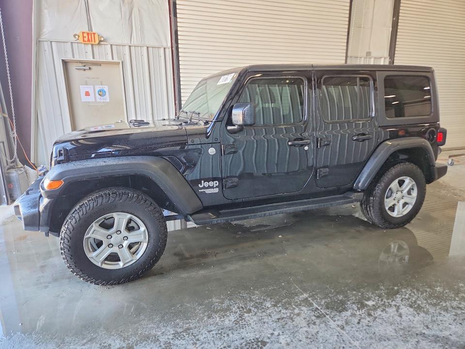 2021 Jeep Wrangler unlimited VIN 1C4HJXDG9MW519583 COPART salvage auction — NORMAL WEAR, IL - CERTIFICATE OF TITLE, sold $16,500 on 2026-07-16 (photo 1)