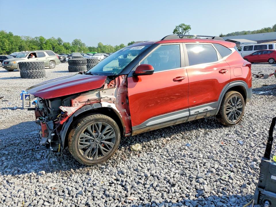2023 Kia Seltos VIN KNDEUCA22P7417472 COPART salvage auction — FRONT END, Al - Cert Of Title-Salvage Title, sold $3,200 on 2026-07-14 (photo 1)