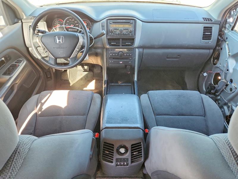 2008 Honda Pilot VIN 5FNYF28308B021813 COPART salvage auction — FRONT END, Co - Public - Salvage Title, sold $425 on 2026-07-09 (photo 8)