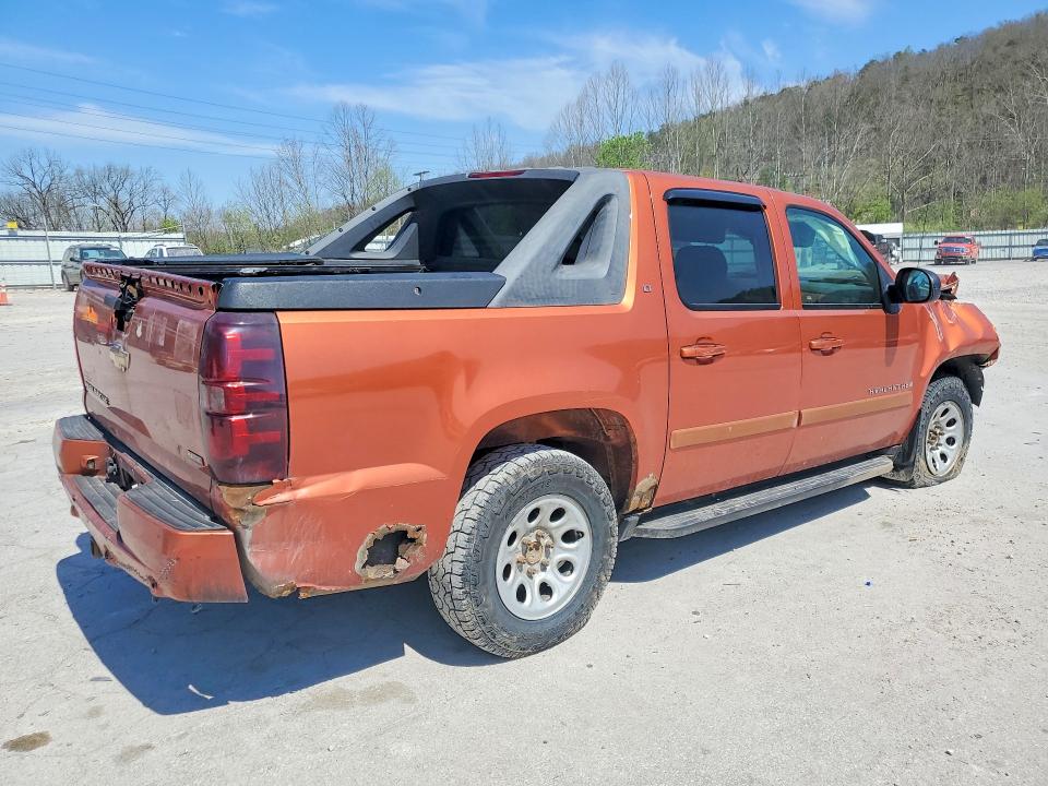 2008 Chevrolet Avalanche VIN 3GNFK12318G306060 COPART salvage auction — FRONT END, ID - SALVAGE CERTIFICATE OF TITLE, sold $375 on 2026-07-02 (photo 3)