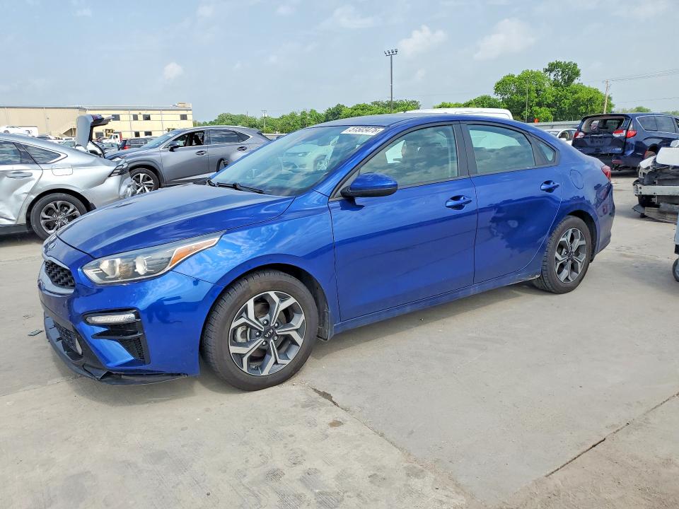 2020 Kia Forte VIN 3KPF24AD7LE218249 COPART salvage auction — REAR END, Tx - Salvage Vehicle Title, sold $4,200 on 2026-07-09 (photo 1)