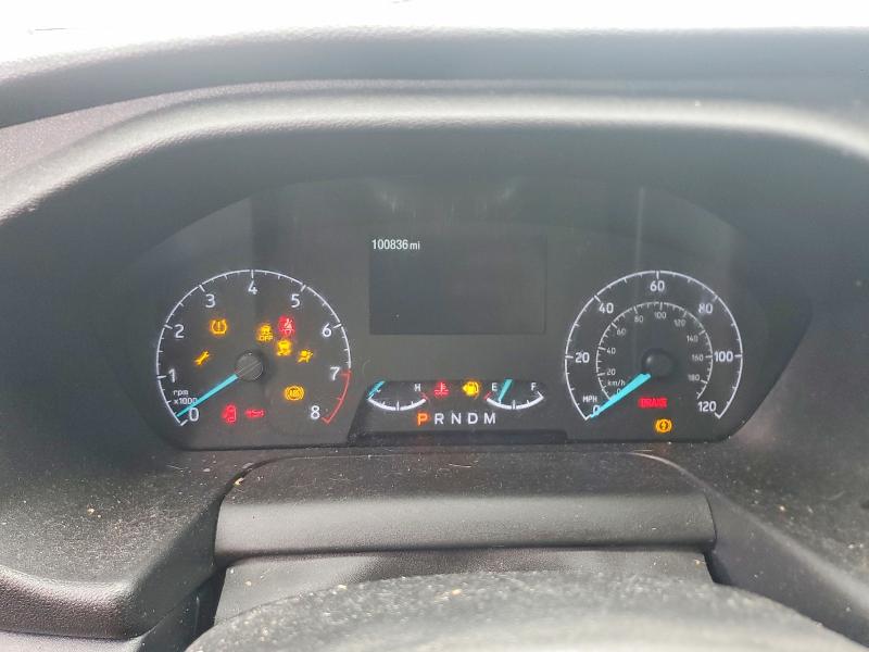 2023 Ford Transit VIN 1FTBR1C80PKB87437 COPART salvage auction — FRONT END, Ny - Mv907A-Parts Only W/Lienholder (P), sold $8,700 on 2026-07-11 (photo 9)